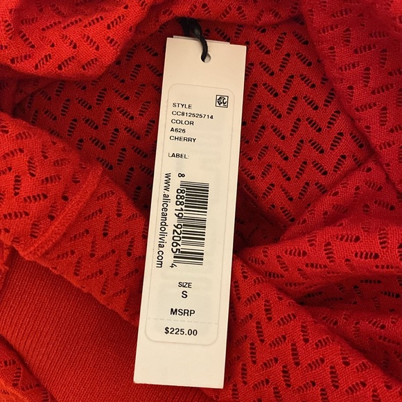 Alice+ Olivia Mock Turtleneck Sweater - Picture 7 of 7